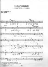 télécharger la partition d'accordéon Heineken (Every kind a people) au format PDF