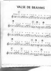 télécharger la partition d'accordéon Valse de Brahms au format PDF