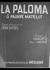 télécharger la partition d'accordéon La Paloma (Ô pauvre matelot) (Arrangement : Ralf Marbot) au format PDF