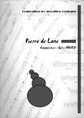 télécharger la partition d'accordéon Pierre de lune (Orchestration Complète pour 4 Accordéons) au format PDF