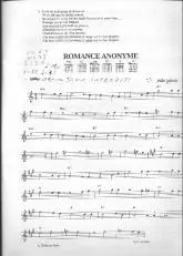 télécharger la partition d'accordéon Romance Anonyme (Jeux interdits) au format PDF