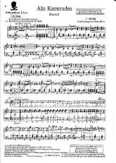 télécharger la partition d'accordéon Vieux camarades (Alte Kameraden) (24 Bässe) (Arrangement Curt Mahr) (Marche) au format PDF