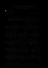 télécharger la partition d'accordéon J'attendrai (Tornerai) (Chant : Dalida) au format PDF