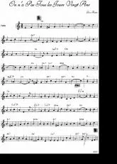 télécharger la partition d'accordéon On n'a pas tous les jours vingt ans (Chant : Berthe Sylva) au format PDF