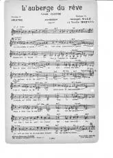 télécharger la partition d'accordéon L'auberge du rêve (Valse Chantée) au format PDF