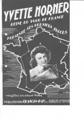 télécharger la partition d'accordéon Recueil : Yvette Horner Reine du tour de France présente ses derniers succès (11 Titres) au format PDF