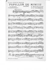 télécharger la partition d'accordéon Papillon de Minuit (Boléro) au format PDF