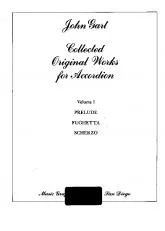 télécharger la partition d'accordéon Collected original works for accordion (Volume 1) au format PDF