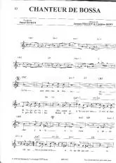 télécharger la partition d'accordéon Chanteur de Bossa au format PDF