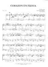 télécharger la partition d'accordéon Corazon en fiesta (Paso Doble) au format PDF