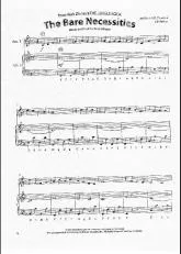 télécharger la partition d'accordéon The bare necessities (Pour Duos) (The jungle book) au format PDF