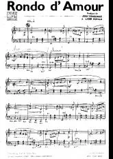 télécharger la partition d'accordéon Rondo d'Amour au format PDF