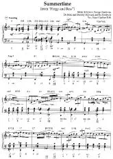 télécharger la partition d'accordéon Summertime (De l'opéra : Porgy and Bess) (Arrangement : Hans-Günther Kölz) au format PDF
