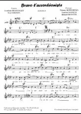 télécharger la partition d'accordéon Bravo l'accordéoniste (Fox Trot Chanté) au format PDF