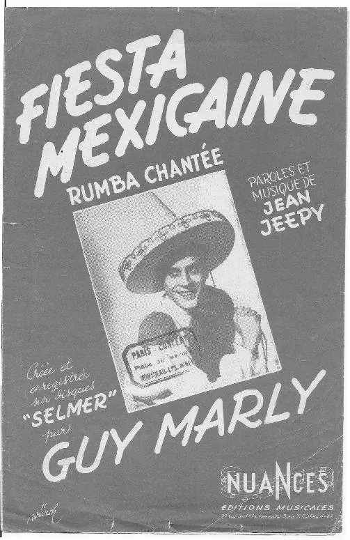 télécharger la partition d'accordéon Fiesta Mexicaine (Rumba Chantée) au format PDF