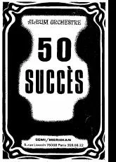 télécharger la partition d'accordéon 50 Succès Orchestre / Album n°1 au format PDF
