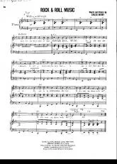 télécharger la partition d'accordéon Rock and roll music au format PDF