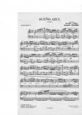 télécharger la partition d'accordéon Sueño Azul (Tango) au format PDF