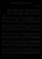 télécharger la partition d'accordéon Ma Bourbonnaise (Valse Folklorique) au format PDF