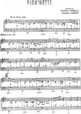 télécharger la partition d'accordéon Pich'nette (Valse Jazz) au format PDF