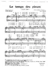 télécharger la partition d'accordéon Le temps des pleurs (Cryin' time) (Chant : Claude François) au format PDF