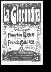 télécharger la partition d'accordéon La giocondina (Valse Espagnole) au format PDF