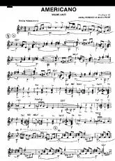 télécharger la partition d'accordéon Américano (Valse Jazz) au format PDF