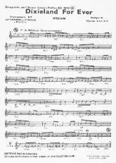 télécharger la partition d'accordéon Dixieland for ever au format PDF