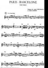 télécharger la partition d'accordéon Paris Barcelone (Paso Doble) au format PDF