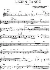 télécharger la partition d'accordéon Lucien Tango au format PDF