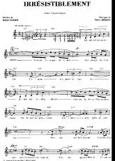 télécharger la partition d'accordéon Irrésistiblement (Chant : François Deguelt) (Boléro) au format PDF