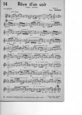 télécharger la partition d'accordéon Rêve d'un soir (Tango Chanté) au format PDF