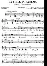télécharger la partition d'accordéon La fille d'Ipanema (The girl from Ipanema) (Bossa Nova) au format PDF