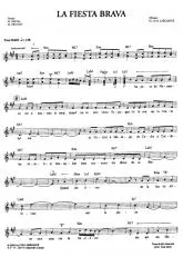 télécharger la partition d'accordéon La fiesta brava (Paso Doble) au format PDF