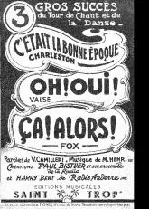 télécharger la partition d'accordéon Ça Alors (Fox) au format PDF
