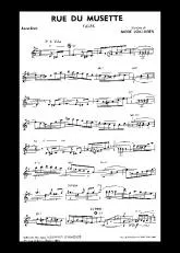 télécharger la partition d'accordéon Rue du musette (Valse) au format PDF