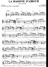 télécharger la partition d'accordéon La Madone d'amour (Tango Chanté) au format PDF