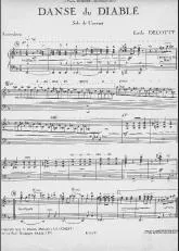 télécharger la partition d'accordéon Danse du diable (Solo de concert) au format PDF
