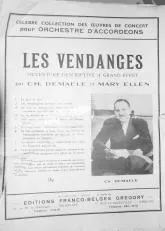 télécharger la partition d'accordéon Les Vendanges (Ouverture Descriptive) au format PDF