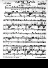 télécharger la partition d'accordéon Guitar Tango (Guitare Tango) (Chant : The Shadows) au format PDF