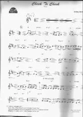 télécharger la partition d'accordéon Cheek to cheek au format PDF