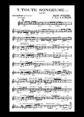 télécharger la partition d'accordéon Toute songeuse (Tango) au format PDF