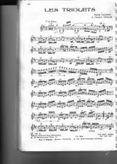 télécharger la partition d'accordéon Les triolets (Polka) au format PDF