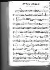 télécharger la partition d'accordéon Joyeux Canari (Caprice Polka) au format PDF