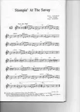 télécharger la partition d'accordéon Stompin' at the Savoy au format PDF
