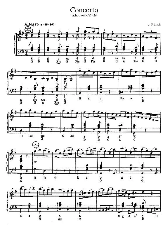 télécharger la partition d'accordéon Concerto (D'après Vivaldi) au format PDF