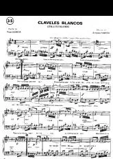 télécharger la partition d'accordéon Claveles Blancos (Oeillets blancs) au format PDF
