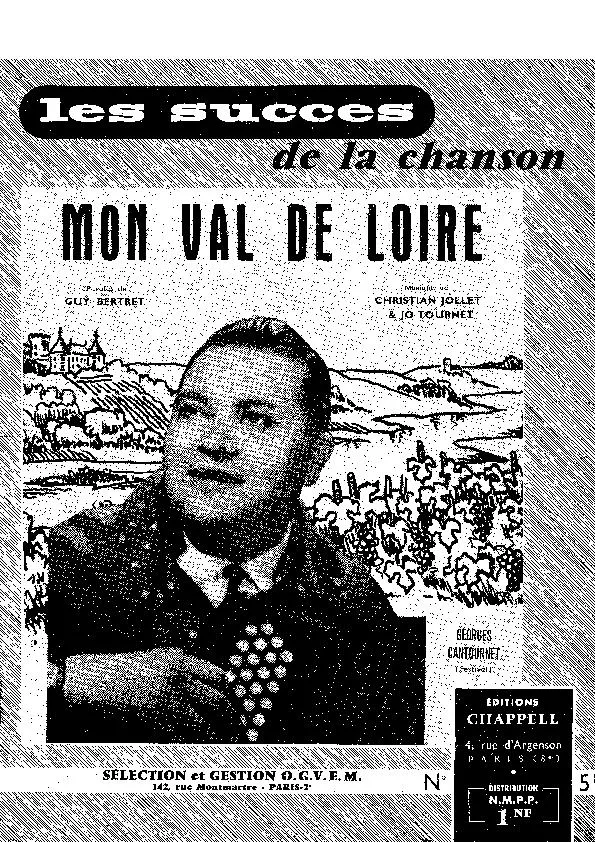 télécharger la partition d'accordéon Mon val de Loire (Valse) au format PDF