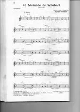 télécharger la partition d'accordéon La sérénade de Schubert (Boléro) au format PDF