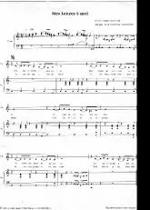 télécharger la partition d'accordéon Mes lettres à moi (Piano) au format PDF